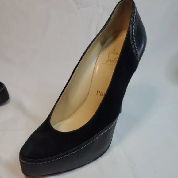 Black High Heel Pumps - Picture 5 of 10